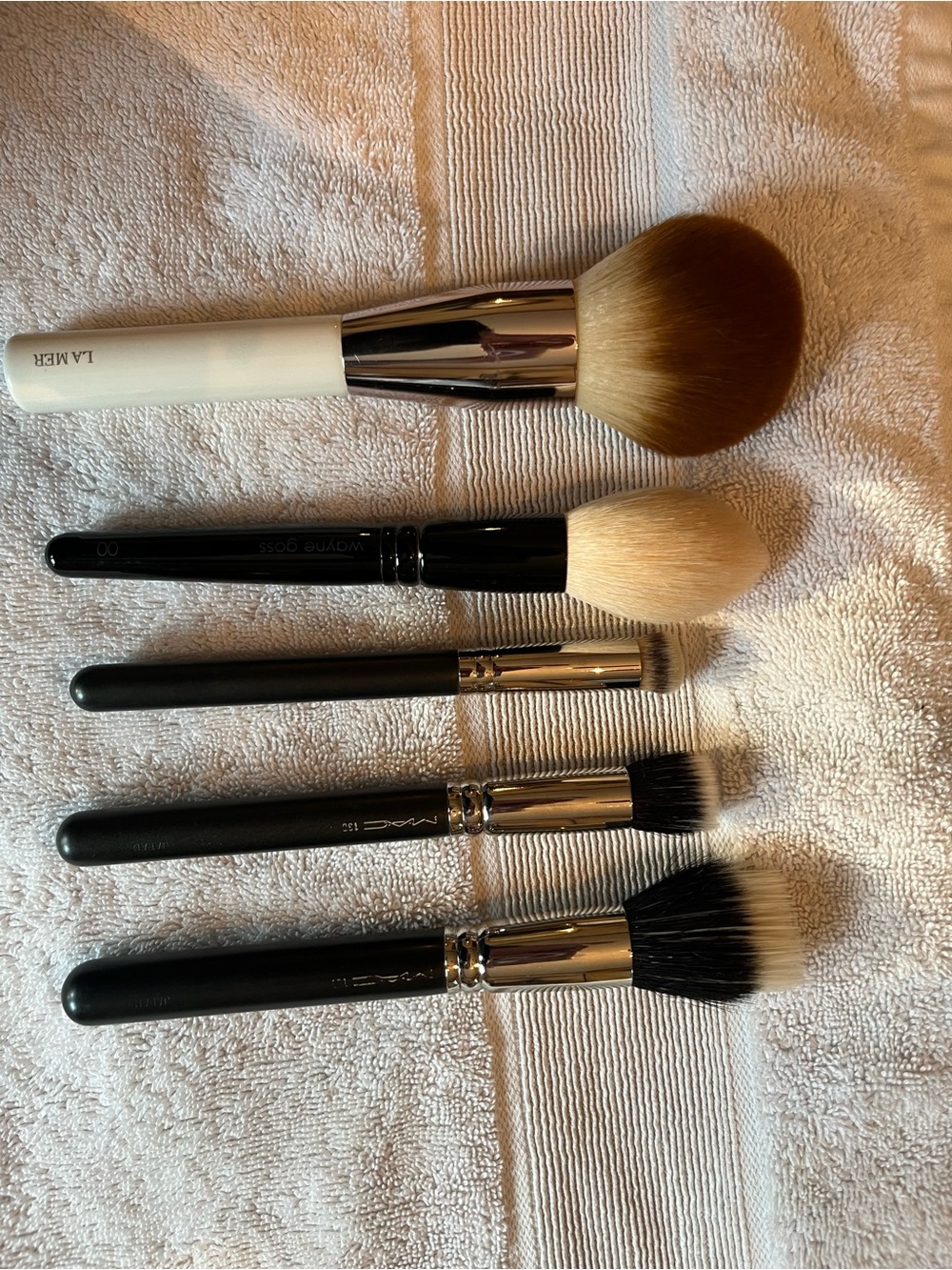 La Mer, Wayne Goss and Mac Face Brush bundle